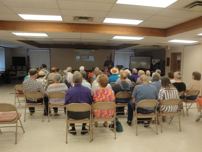 Elder People On A Meeting